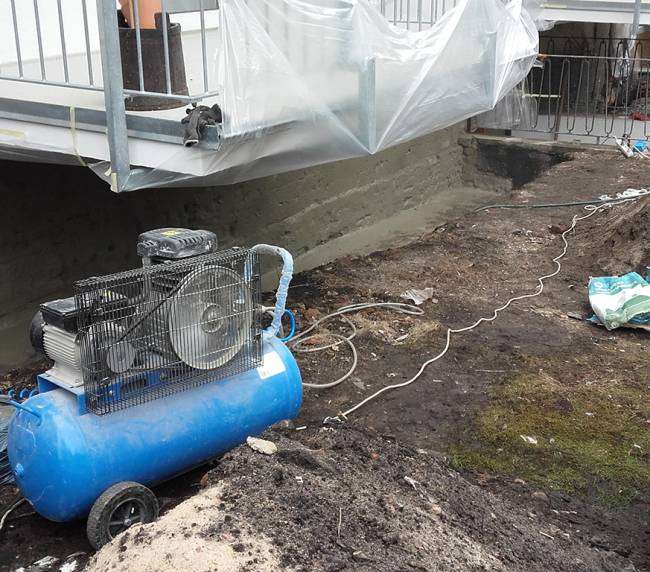 Längerdauernder Schutz durch Sockelabdichtung