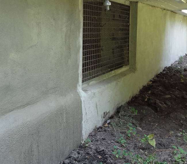 Längerdauernder Schutz durch Sockelabdichtung