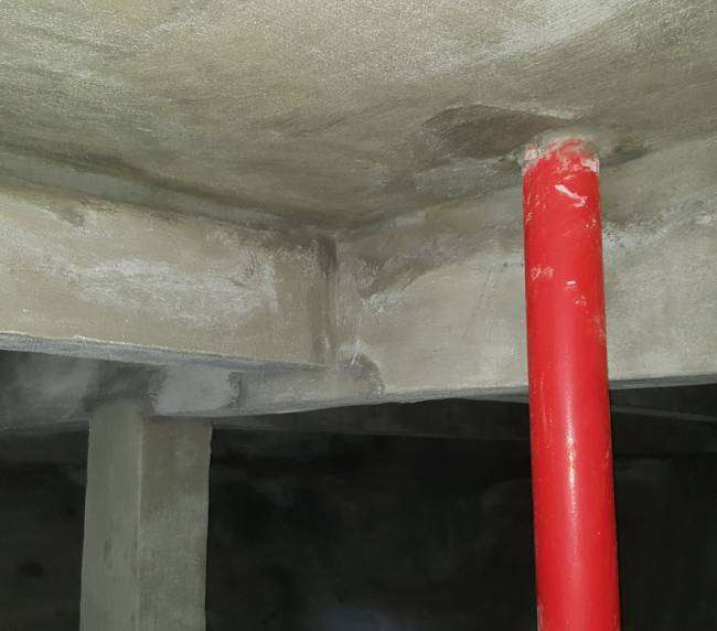 Rekonstruktion eines Löschwassertanks